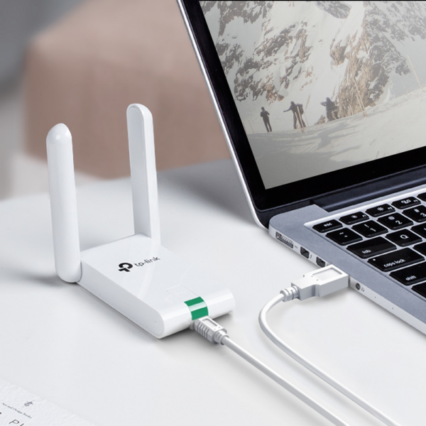 Prix Adaptateur TP-Link TL-WN822N USB Wi-Fi à gain élevé 300 Mbps -  138.00 -  138.00 – Image 6