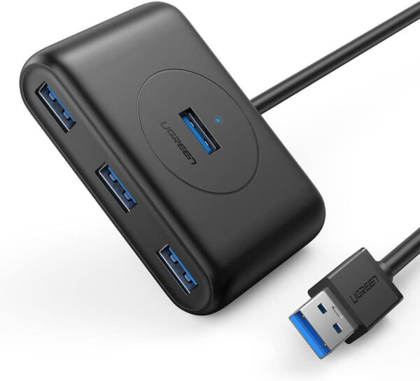 adaptateur ugreen hub usb 30 vers 4 ports usb 30 4 en 1 05m 20290