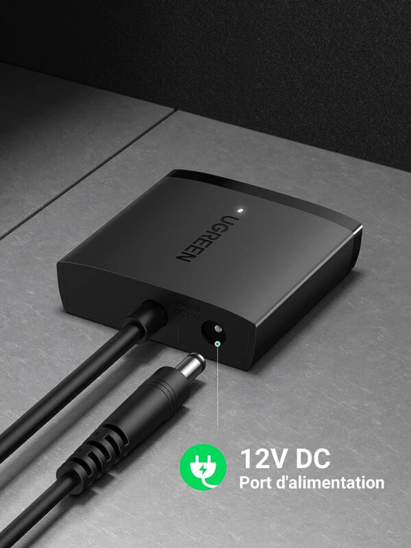 Adaptateur Ugreen USB 3.0 vers 2,5/3,5 SATA (60561) – Image 3