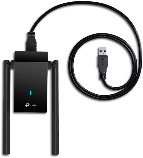 Adaptateur USB WiFi 6 TP-Link AX1800 bi-bande antenne gain élevé (ARCHERTX20UPLUS) – Image 3