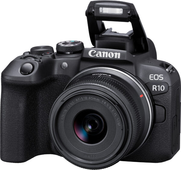Appareil photo hybride Canon EOS R10 + objectif RF-S 18-45mm F4.5-6.3 IS STM (5331C010AA) – Image 3