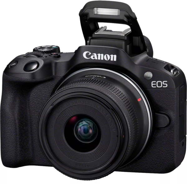 Appareil photo hybride Canon EOS R50 + objectif RF-S 18-45mm F4.5-6.3 IS STM (5811C013AA) – Image 3