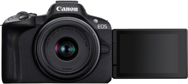 Appareil photo hybride Canon EOS R50 + objectif RF-S 18-45mm F4.5-6.3 IS STM (5811C013AA) – Image 4