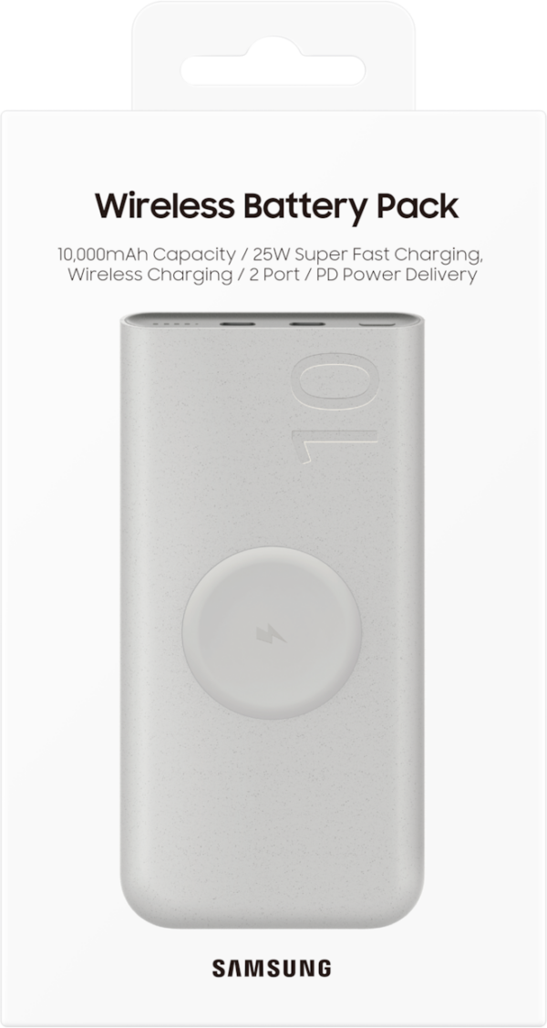 Batterie Power Bank Samsung 10 000 mAh sans fil (EB-U2510XUEGWW) – Image 7
