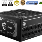 Bloc alimentation MSI MAG A1000GL PCIE5 (306-7ZP9B11-CE0)