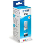 Prix Epson 103 Cyan - Bouteille d'encre Epson EcoTank d'origine (C13T00S24A) -  144.00 -  144.00