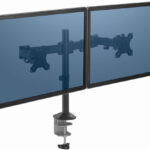 Bras porte-écran double - Fellowes Reflex (8502601)