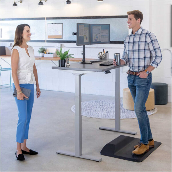 Bureau réglable en hauteur Fellowes Cambio™ - Structure seule Argent- (9694001) – Image 6