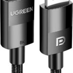 Câble Ugreen DisplayPort 1.4 Mâle vers Mâle 8K - 1 mètre (80390)