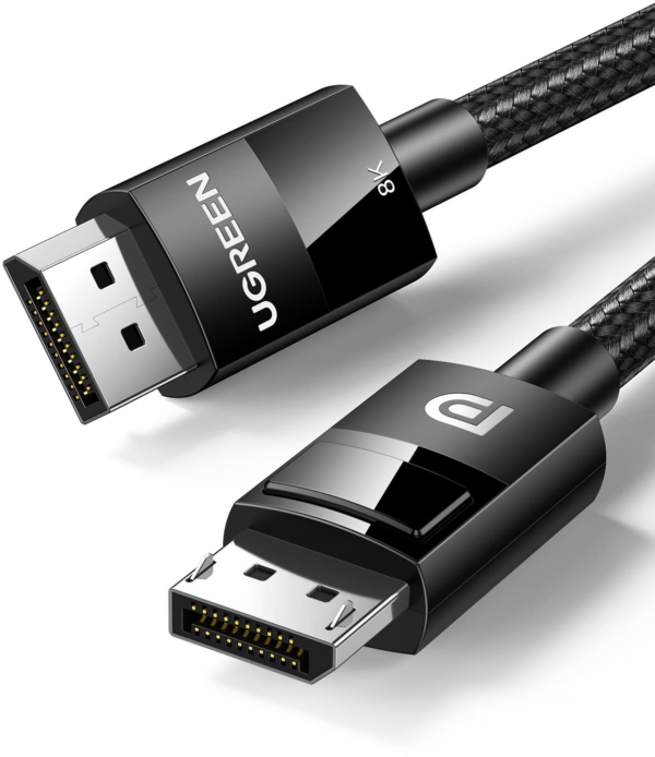 Câble Ugreen DisplayPort 1.4 Mâle vers Mâle 8K - 3 mètres (80393)