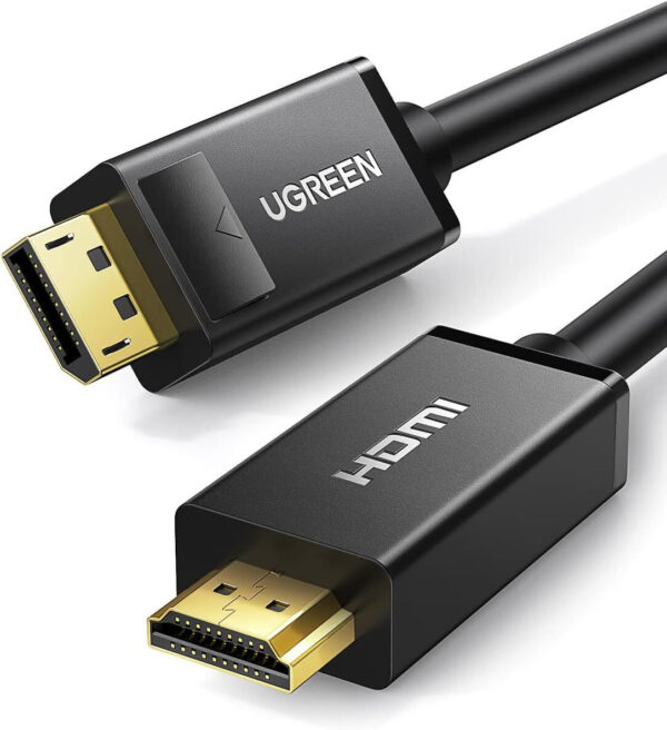 cable ugreen displayport male vers hdmi male 1 5m 10239