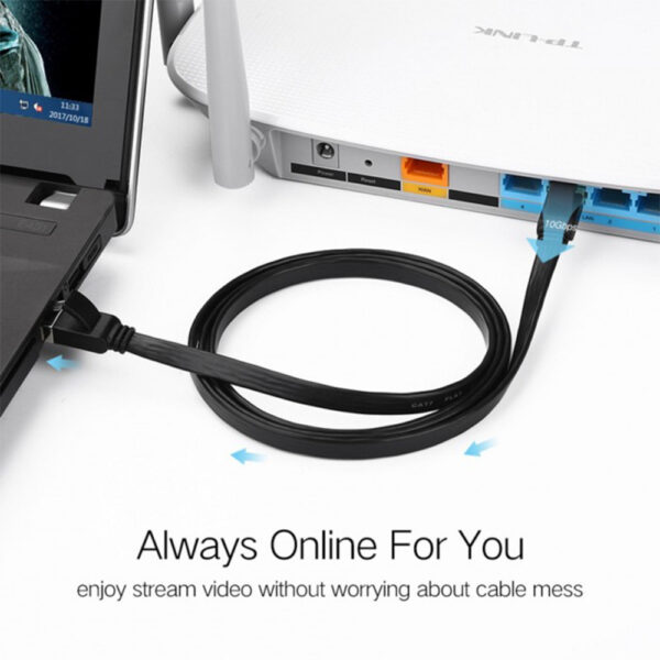 Câble Ugreen Ethernet Flat CAT6 - 30 mètres (50182) – Image 2