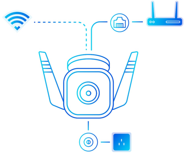 Caméra de sécurité WiFi TP-Link Tapo C310 3 MP Outdoor - pour l'extérieur (TAPOC310) – Image 3