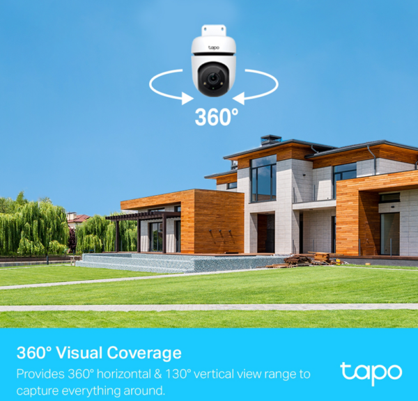 Prix Caméra de sécurité WiFi TP-Link Tapo C500 Outdoor 360° Panoramique/Inclinable - Pour l'extérieur (TAPOC500) -  -  – Image 4