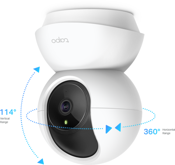 Caméra de surveillance WiFi TP-Link Tapo C200 panoramique et inclinable Indoor – Image 2