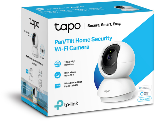 Caméra de surveillance WiFi TP-Link Tapo C200 panoramique et inclinable Indoor – Image 6