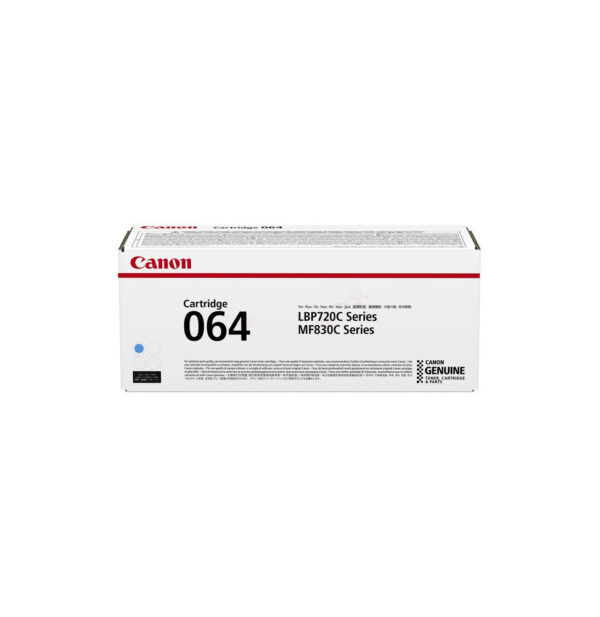 Prix Canon 064 Cartouche de toner 1 pièce(s) Original Cyan (4935C001AA) -  3710.00 -  3710.00