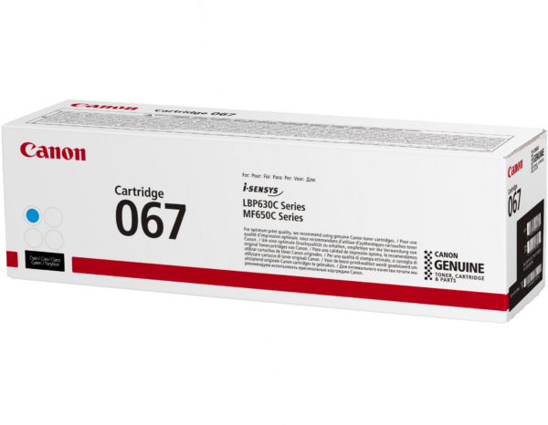 Canon 067 Cyan - Toner Canon d'origine (5101C002AA) – Image 3