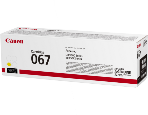 Canon 067 Jaune - Toner Canon d'origine (5099C002AA) – Image 3