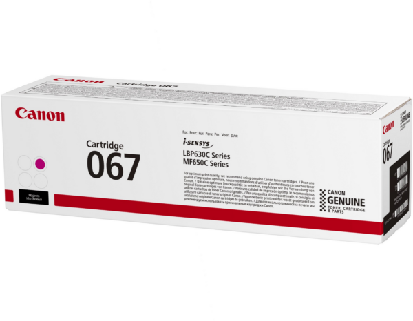 Canon 067 Magenta - Toner Canon d'origine (5100C002AA) – Image 3