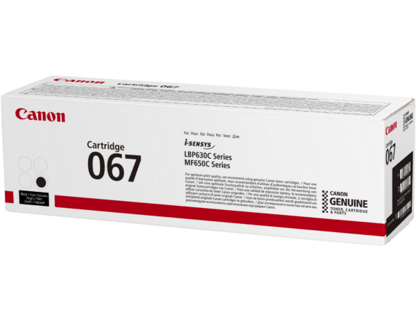 Canon 067 Noir - Toner Canon d'origine (5102C002AA) – Image 3