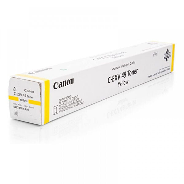 Prix Canon C-EXV-49 Jaune - Toner Canon d'origine (8527B002) -  1692.00 -  1692.00