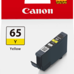 Canon CLI-65Y Jaune - Cartouche d'encre Canon d'origine (4218C001AA)