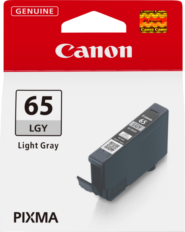Canon CLI-65LGY gris clair - Cartouche d'encre Canon d'origine (4222C001AA) – Image 2
