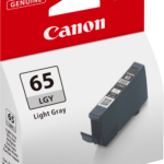 Canon CLI-65LGY gris clair - Cartouche d'encre Canon d'origine (4222C001AA)