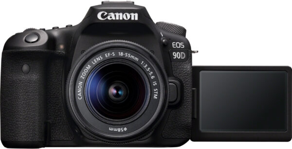 Canon EOS 90D + objectif EF-S 18-55mm IS STM (3616C010AA) – Image 2