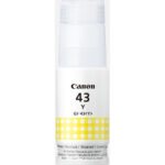 Canon GI-43Y Jaune - Bouteille d'encre Canon d'origine (4689C001AA)
