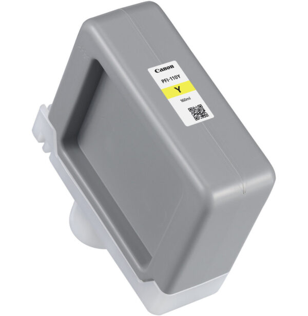 Prix Canon PFI-110Y Jaune - Cartouche d'encre Canon d'origine (2367C001AA) -  1524.00 -  1524.00