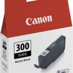 Canon PFI-300MBK Noir mat - Cartouche d'encre Canon d'origine (4192C001AA)