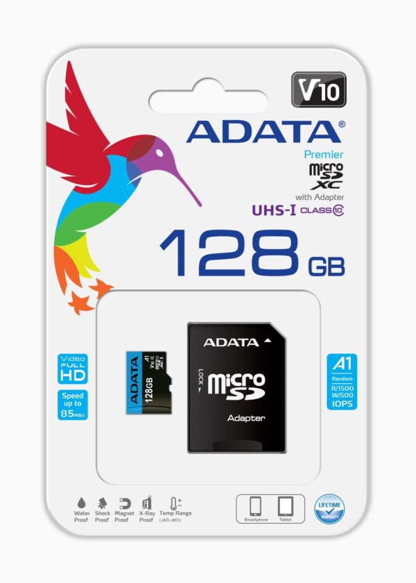 Carte mémoire ADATA Premier - 128 GB - microSDHC/SDXC UHS-I Class10 – Image 4