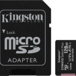 Carte mémoire Kingston Canvas Select Plus 128 Go MicroSDXC UHS-I Classe 10 (SDCS2/128GB)