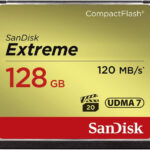 Carte mémoire SanDisk Extreme CompactFlash 128 Go (SDCFXSB-128G-G46)