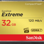 Carte mémoire SanDisk Extreme CompactFlash 32GB (SDCFXSB-032G-G46)