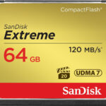 Carte mémoire SanDisk Extreme CompactFlash 64GB (SDCFXSB-064G-G46)