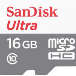 Carte Mémoire SanDisk Ultra 16 Go (SDSQUNS-016G-GN3MN)