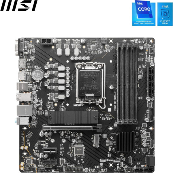 carte mere intel msi pro b760m p ddr5 911 7e02 009 1
