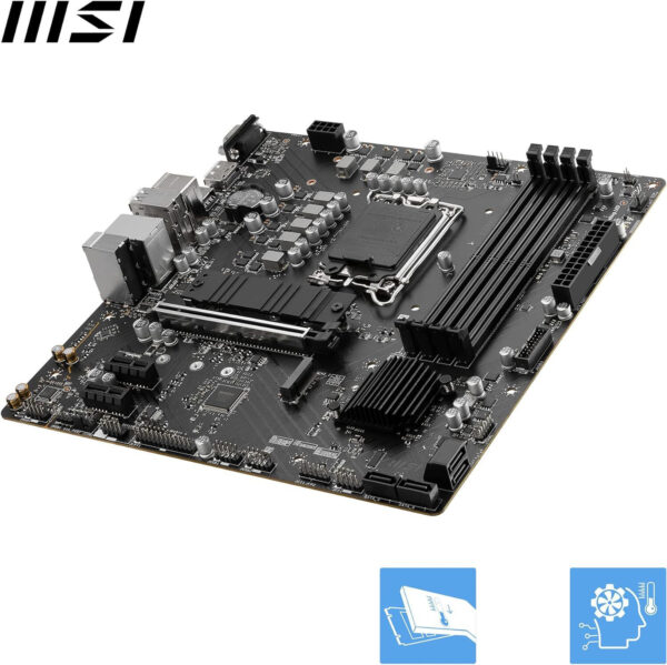 carte mere intel msi pro b760m p ddr5 911 7e02 009 2