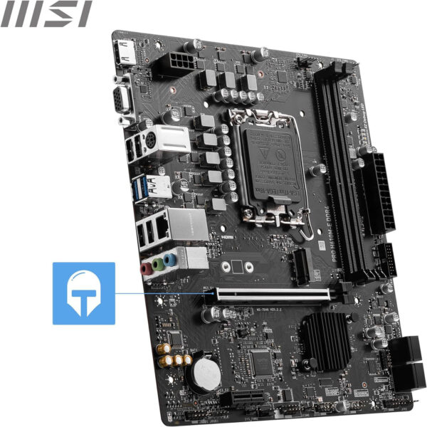 carte mere intel msi pro h610m e ddr4 911 7d48 012 4