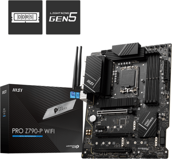 carte mere intel msi pro z790 p wifi ddr5 911 7e06 038