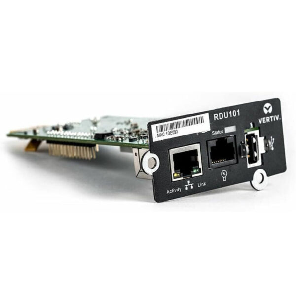 Prix Carte Réseau Vertiv Liebert IntelliSlot - SNMP (RDU101) -  1814.00 -  1814.00