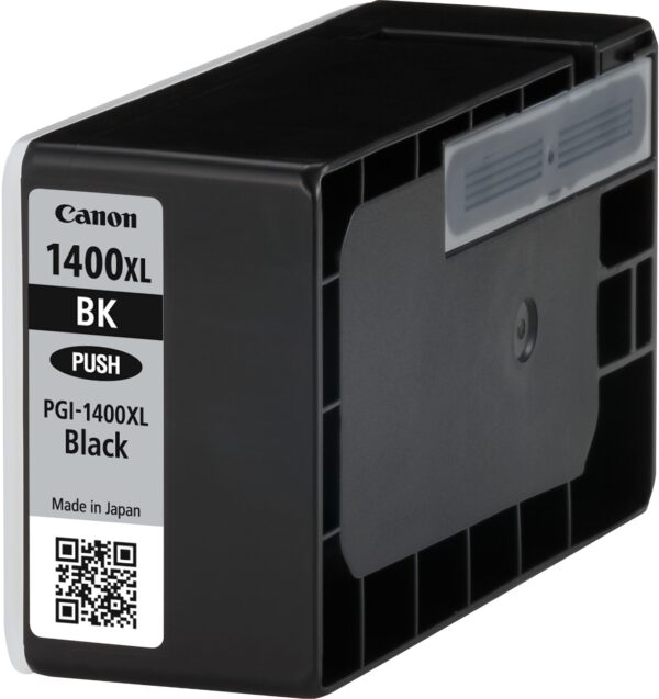Canon PGI-1400XL BK Noir - Cartouche d'encre grande capacité Canon d'origine (9185B001AA) – Image 2