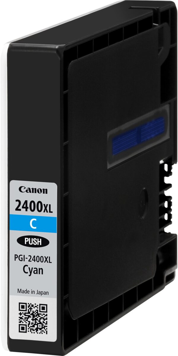 Canon PGI-2400XL C Cyan - Cartouche d'encre grande capacité Canon d'origine (9274B001AA) – Image 2