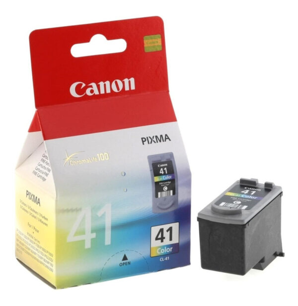 Canon CL-41 Couleurs - Cartouche d'encre Canon d'origine (0617B025AA)