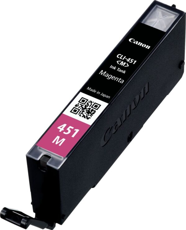 Canon CLI-451M Magenta - Cartouche d'encre Canon d'origine (6525B001AA) – Image 3