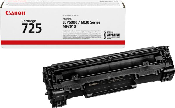 Canon 725 Noir - Toner Canon d'origine (3484B002AA)