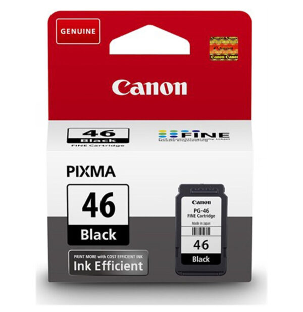 Prix Canon PG-46 Noir - Cartouche d'encre Canon d'origine (9059B001AA) -  275.00 -  275.00